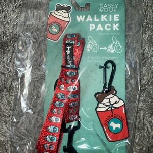 Red Puppuccino Walkie Pack for Dogs